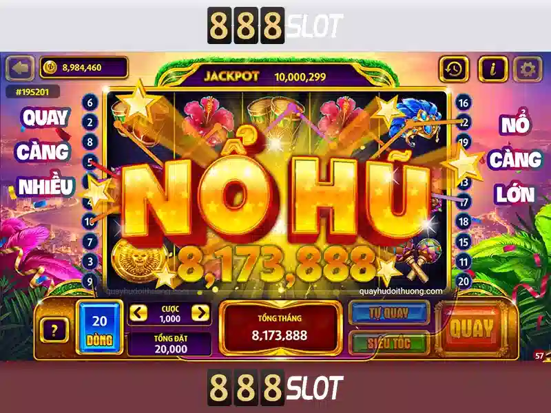 888slot: Khám phá nền tảng máy đánh bạc trực tuyến hàng đầu